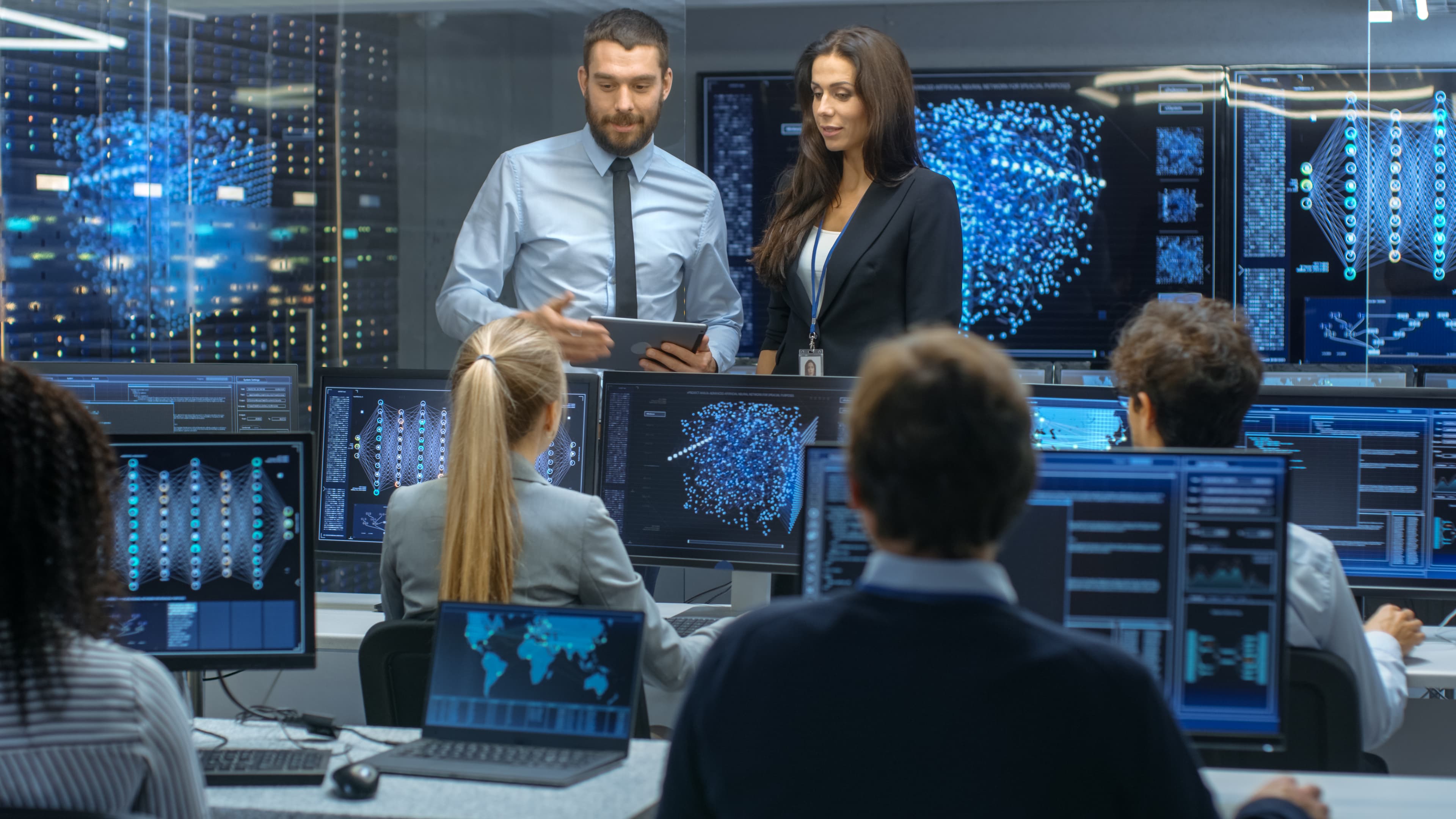 iSecure security professional on duty
